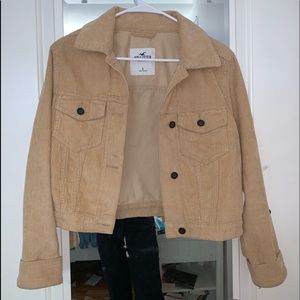 tan, corduroy jacket